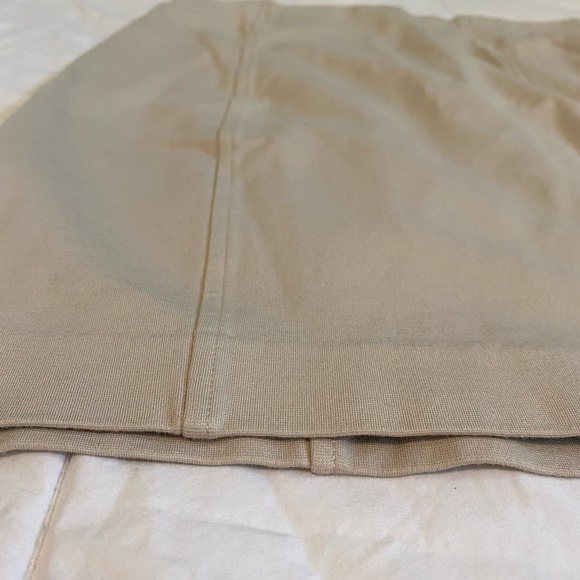 THALIAN Tan Tight Mid-Length Skirt - Picture 7 of 11